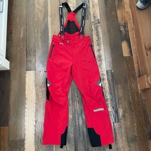 Spyder Deluxe Snow ski snowboard bibs men M
